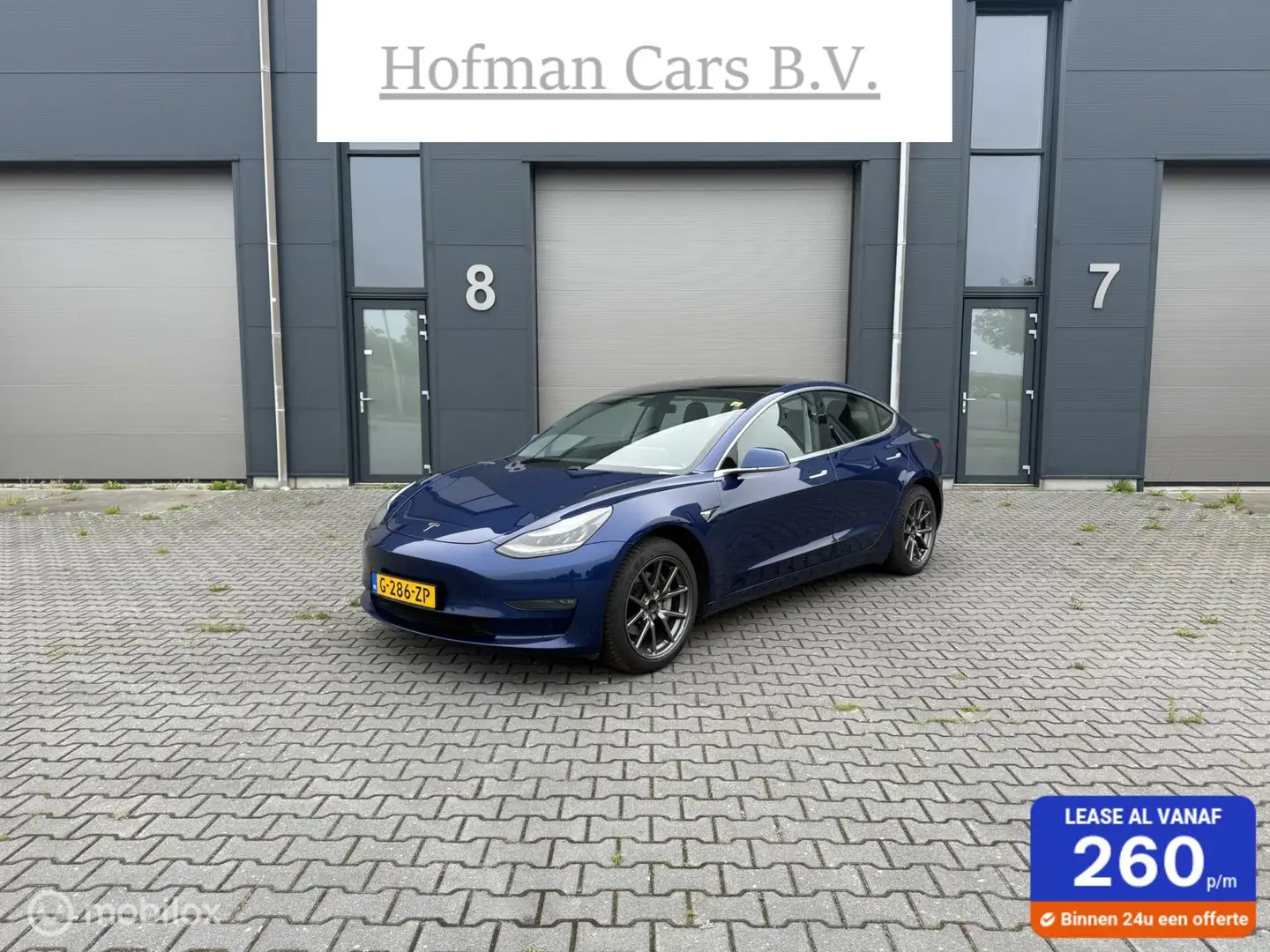 Tesla Model 3 Long Range Single Motor RWD 75 kWh BLAUW incl btw Bleu - 1