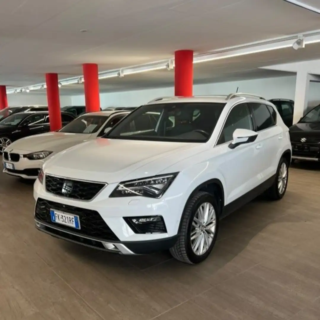 SEAT Ateca Ateca 2.0 tdi 4x4 Xcellence DSG 190cv EURO6 Bianco - 2
