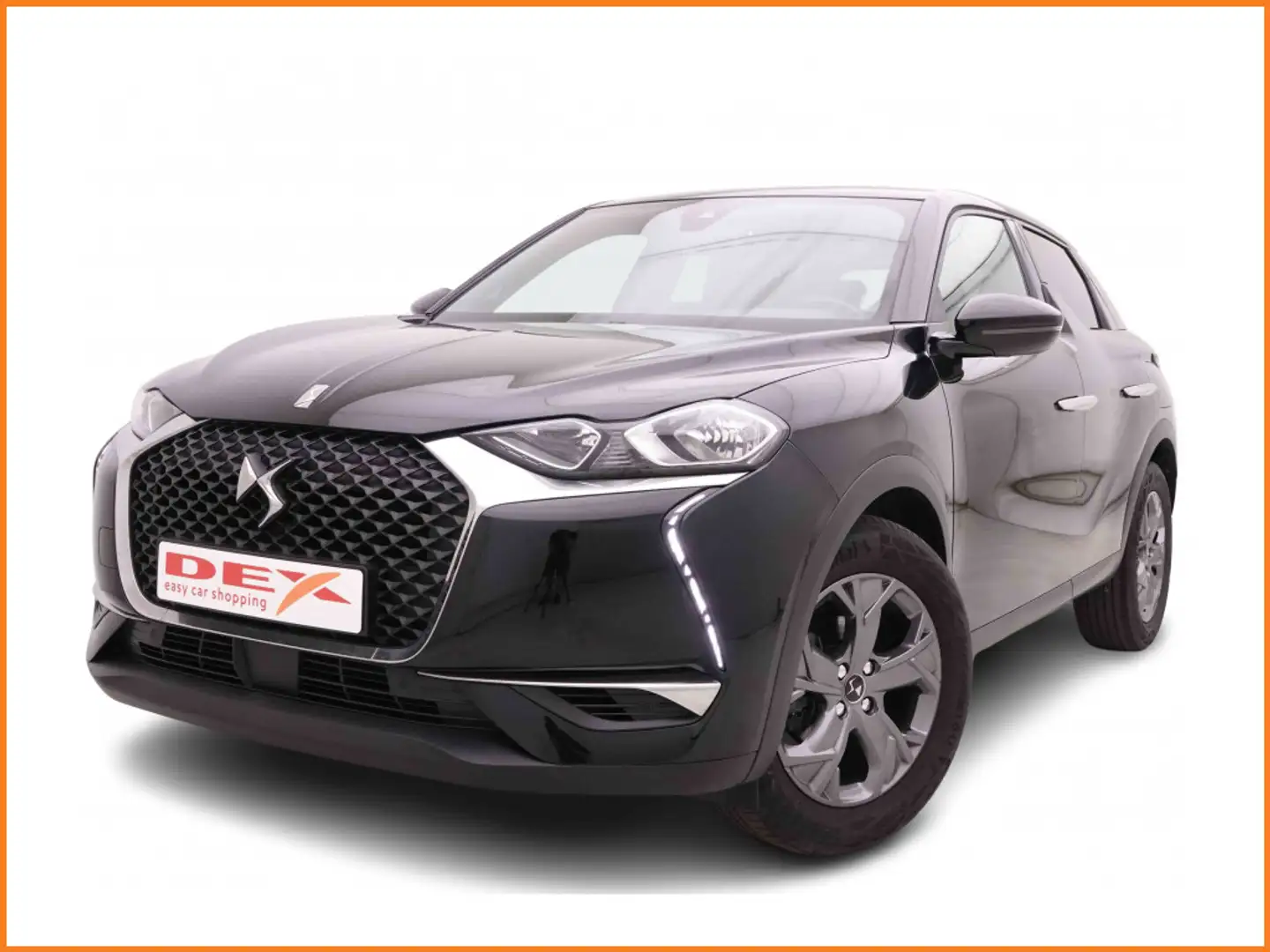DS Automobiles DS 3 1.2 T 101 Bastille + GPS + 1/2 Leather + Cam + ALU17 Schwarz - 1