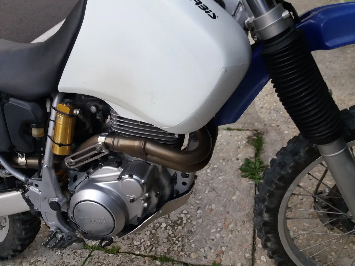 Yamaha TT 600 tt 600 re avviamento elettrico Blu/Azzurro - 2