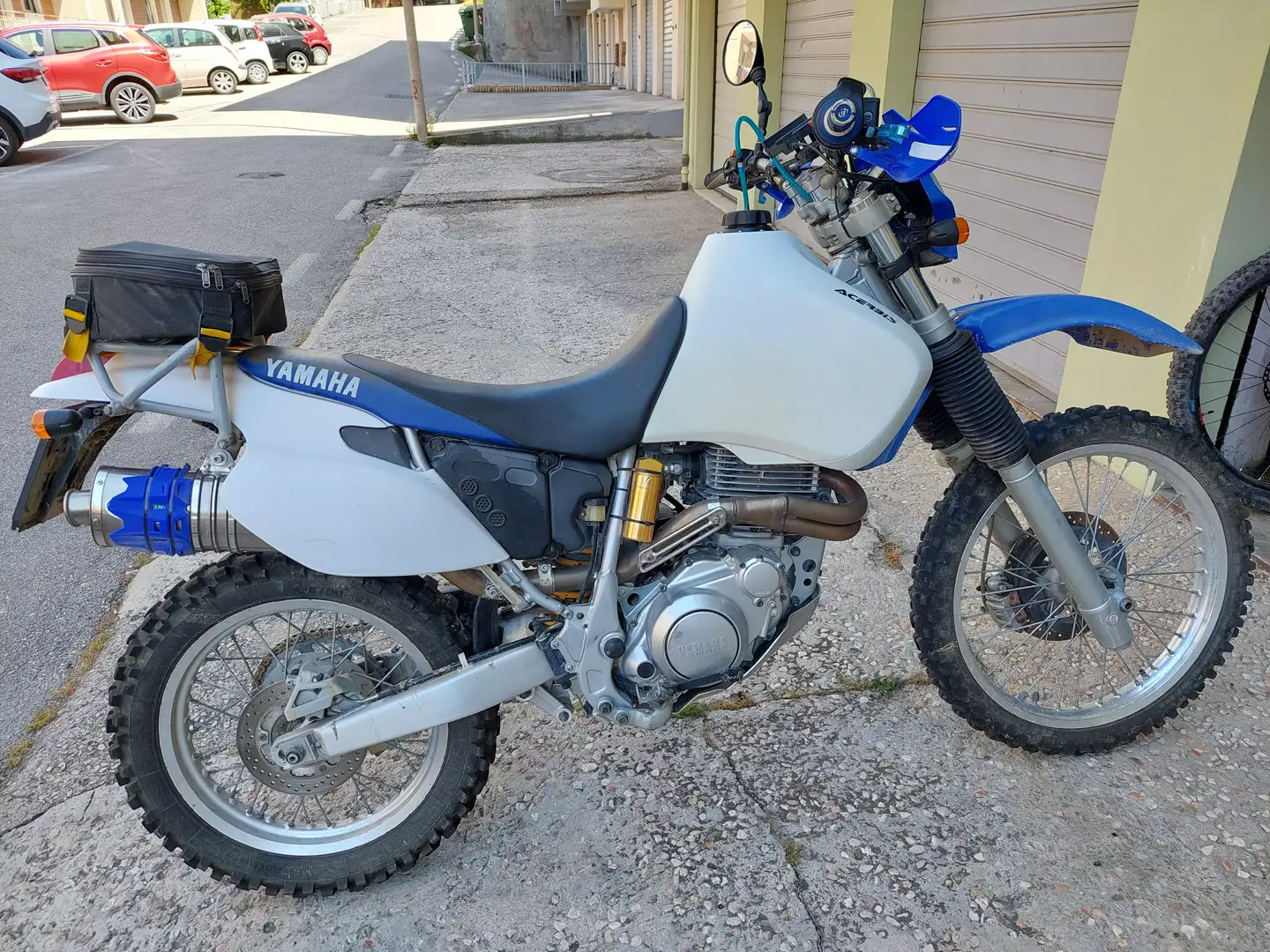 Yamaha TT 600 tt 600 re avviamento elettrico Blu/Azzurro - 1