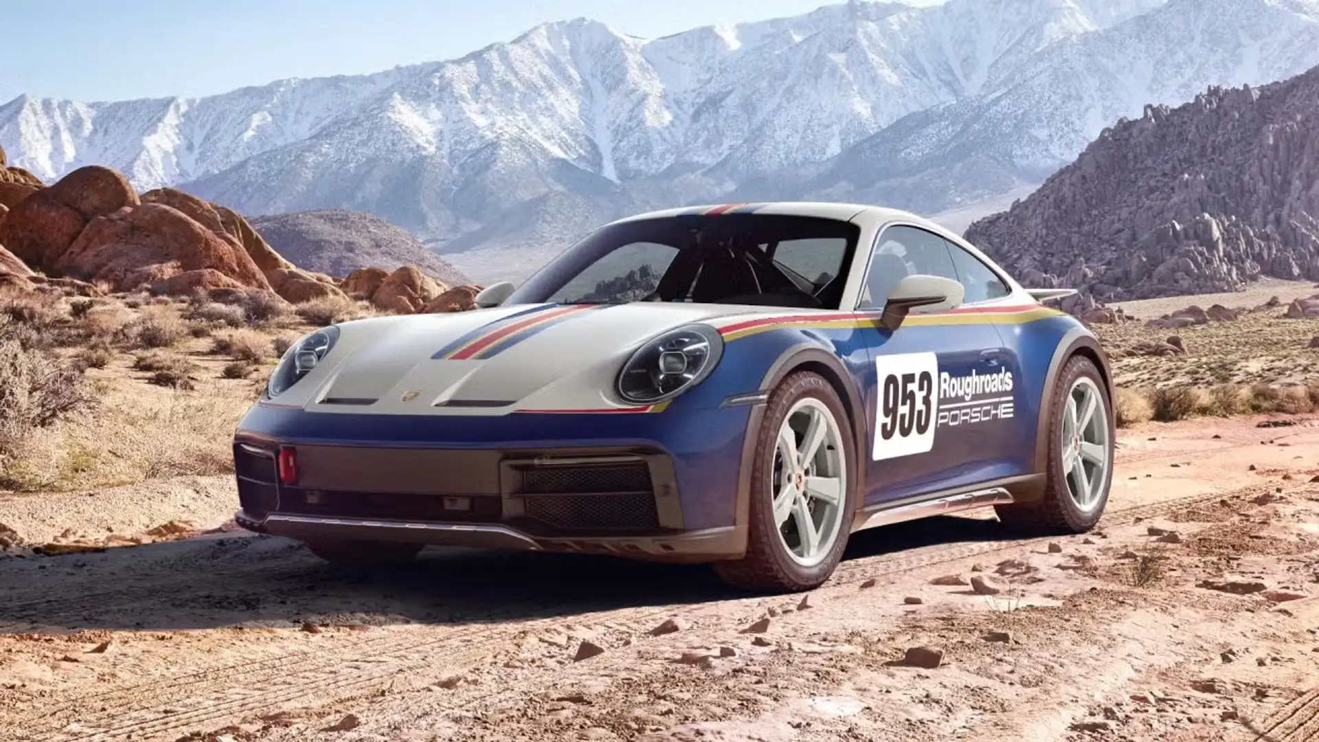 Porsche 992 Dakar | RoughRoads | Burmester | 360* | Matrix Blanc - 1