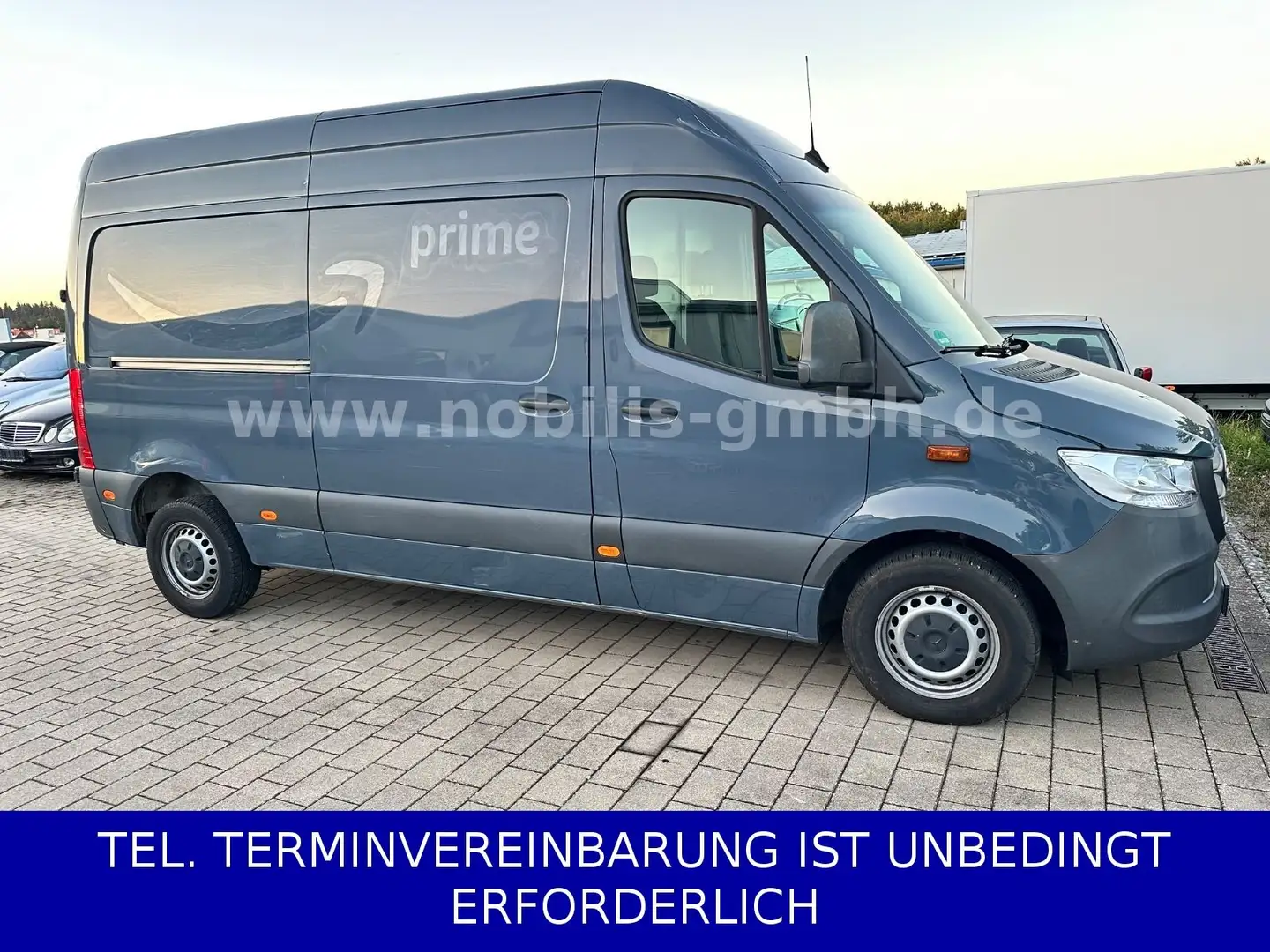 Mercedes-Benz Sprinter III Kasten 314 CDI H2L2 mit OM651 Motor Grau - 2