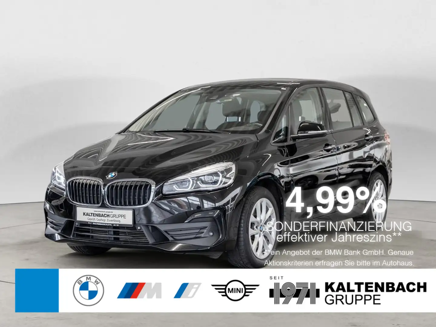 BMW 220 d Gran Tourer Advantage LED FACEL. NAVI Negro - 1