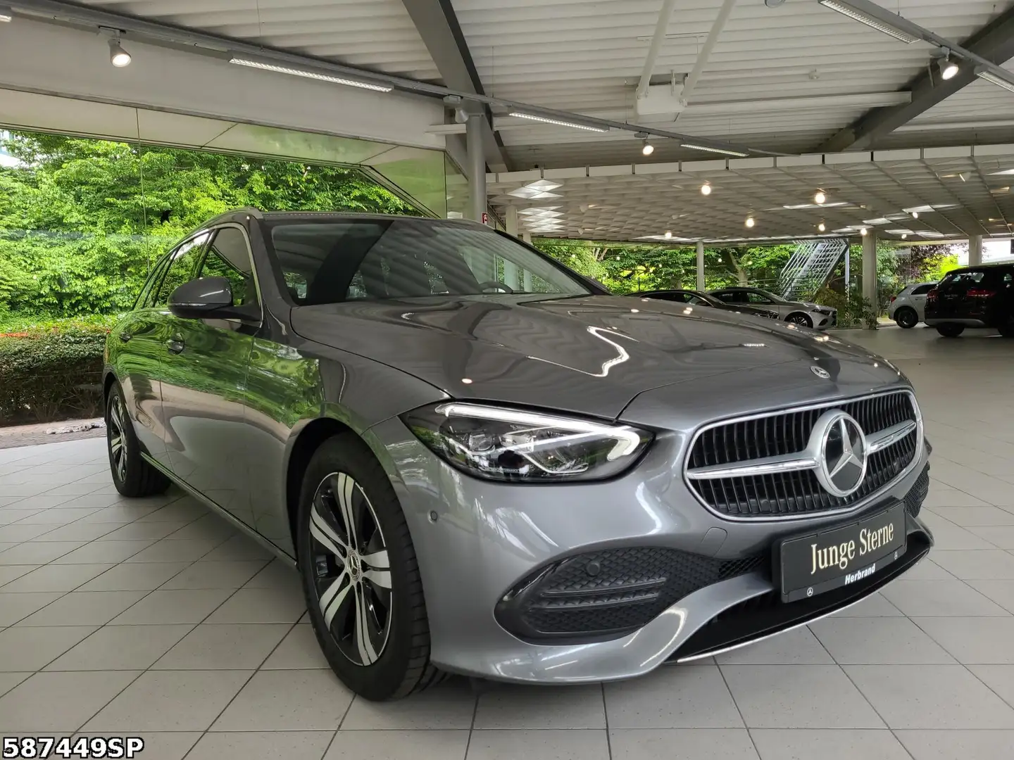 Mercedes-Benz C 220 d T Avantgarde  AHK. Spurhalteass Ambiente Gris - 2