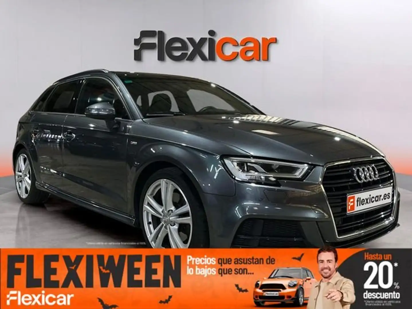 Audi A3 Sportback 35TDI S line S tronic Gris - 1