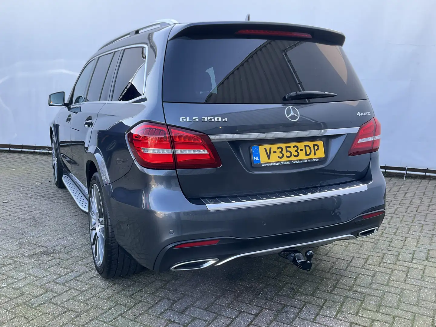 Mercedes-Benz GLS 350 D 4MATIC AMG Grijs kenteken Marge Vol opties Trekh Grau - 2