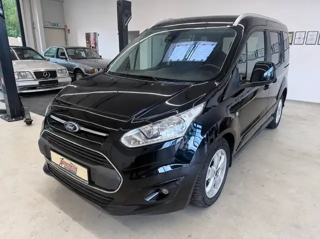 Ford Tourneo Connect Titanium Start/Stop Panorama-Glasdach mit Solar-Reflect Parkpilotsystem vorn & hinten Klima Schiebetüre beidseitig Euro 5