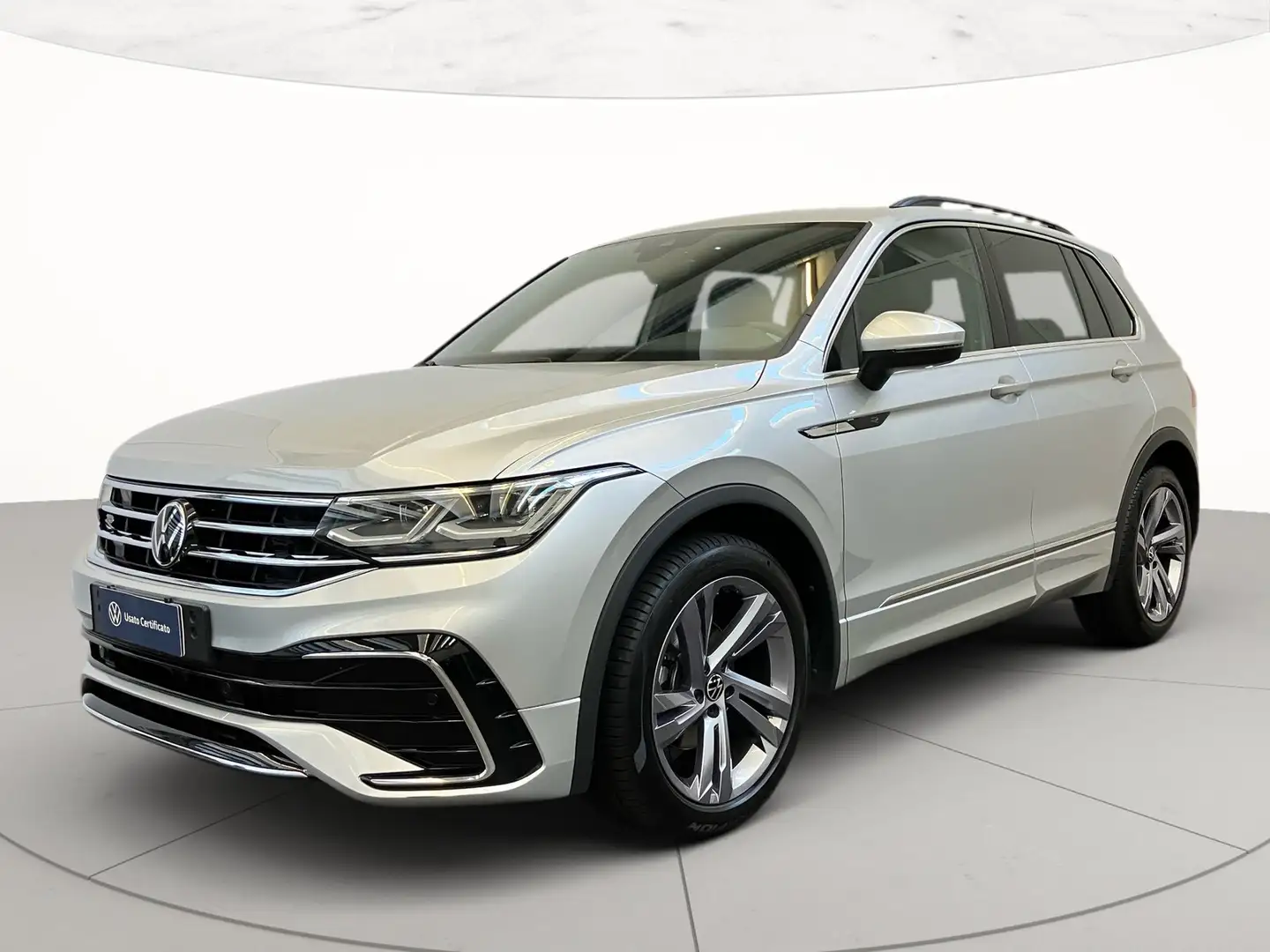 Volkswagen Tiguan 2.0 tdi r-line 150cv dsg Gris - 1