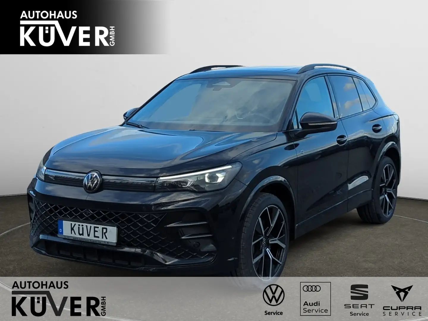 Volkswagen Tiguan R-Line 2.0 TSI DSG 4M+Pano+AHK+Matrix+ACC Schwarz - 1