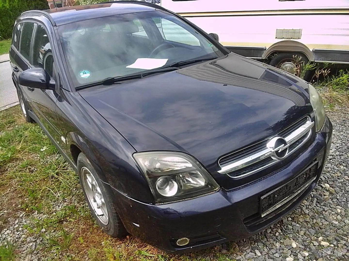 Opel Vectra Edition C Caravan 05/ met+Klima+6 Gg+BC+ALU/ m.AHK Blau - 1