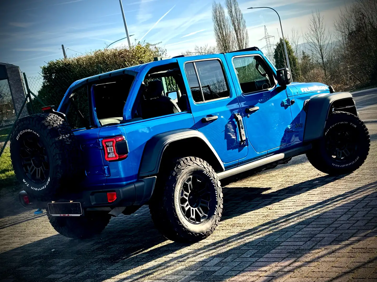 Jeep Wrangler 2.0 Turbo 4xe PHEV Rubicon Utilitaire 50785 Euros Blu/Azzurro - 2