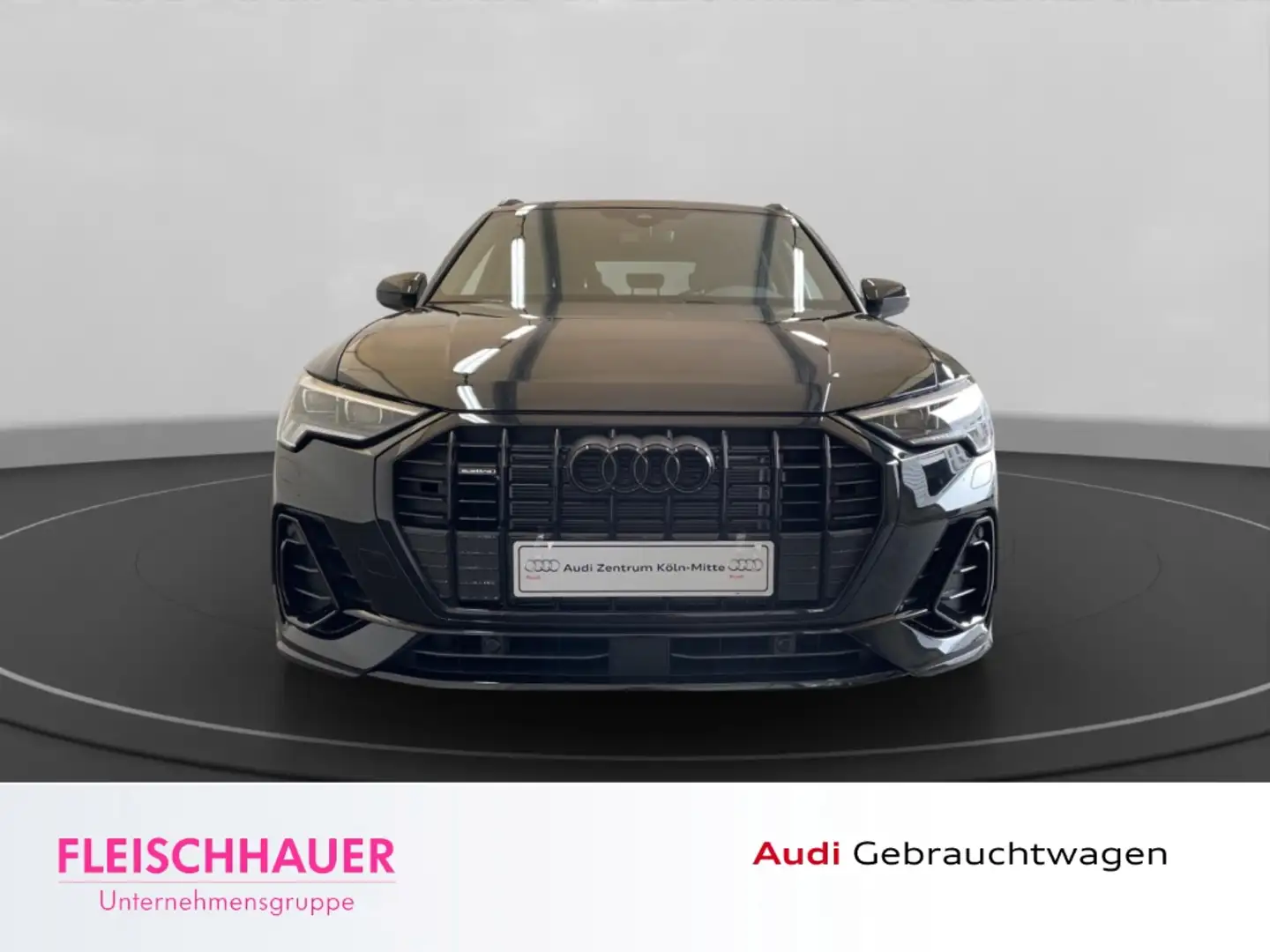 Audi Q3 40 TFSI quattro S line S-line AD AHK-klappbar Navi Schwarz - 2