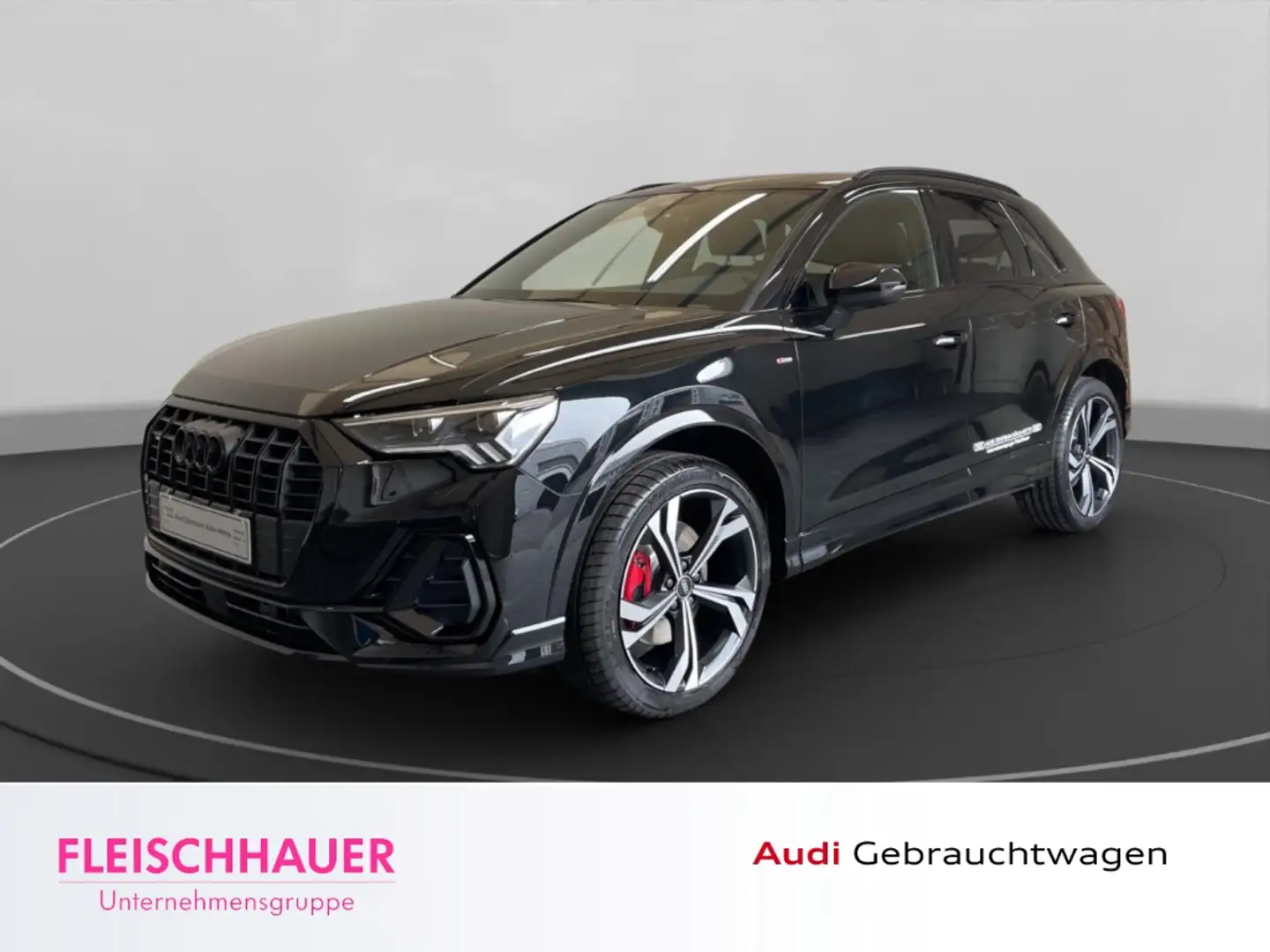 Audi Q3 40 TFSI quattro S line S-line AD AHK-klappbar Navi Schwarz - 1