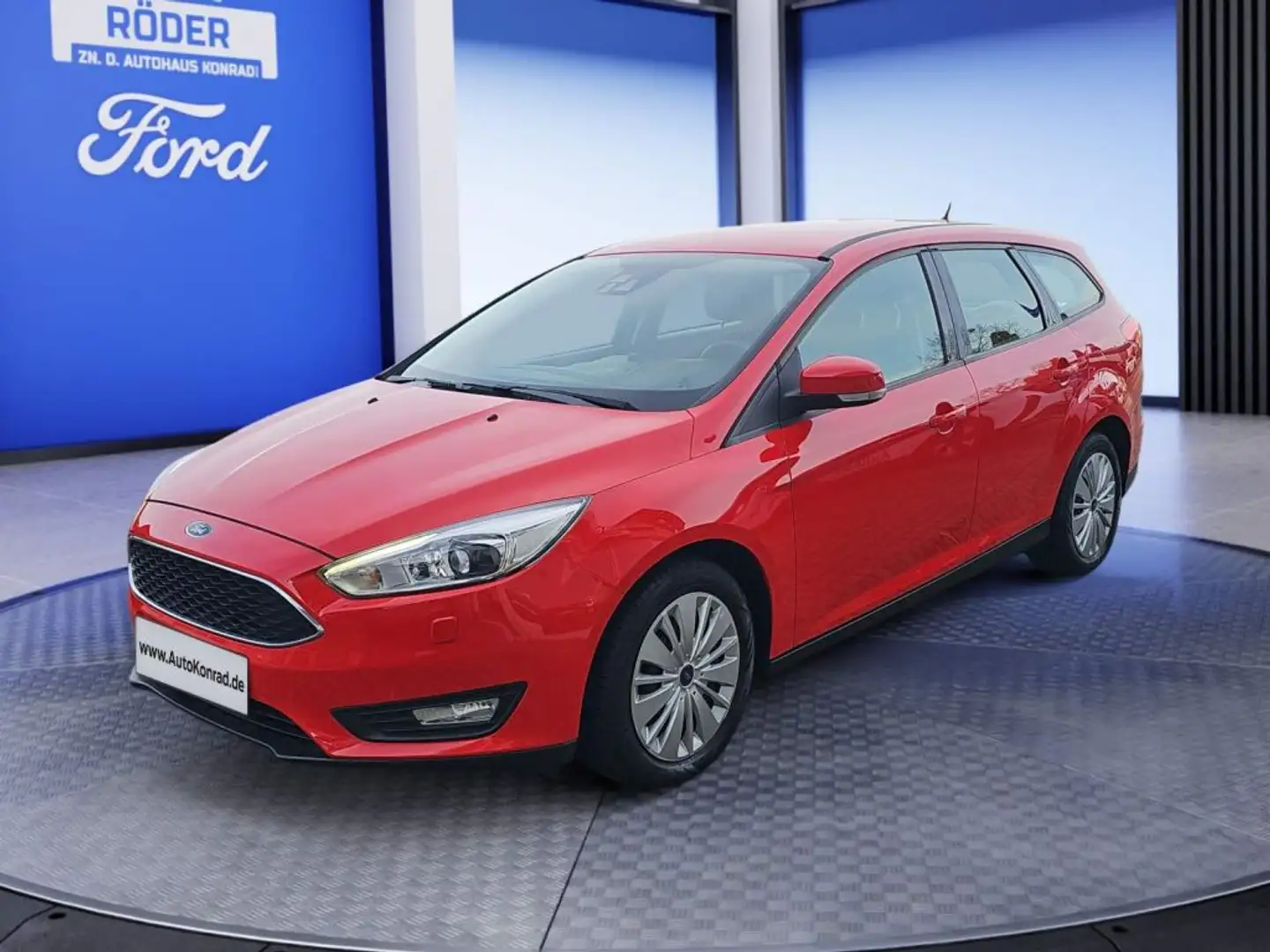 Ford Focus Turnier 1.6 Ti-VCT Trend Rojo - 1