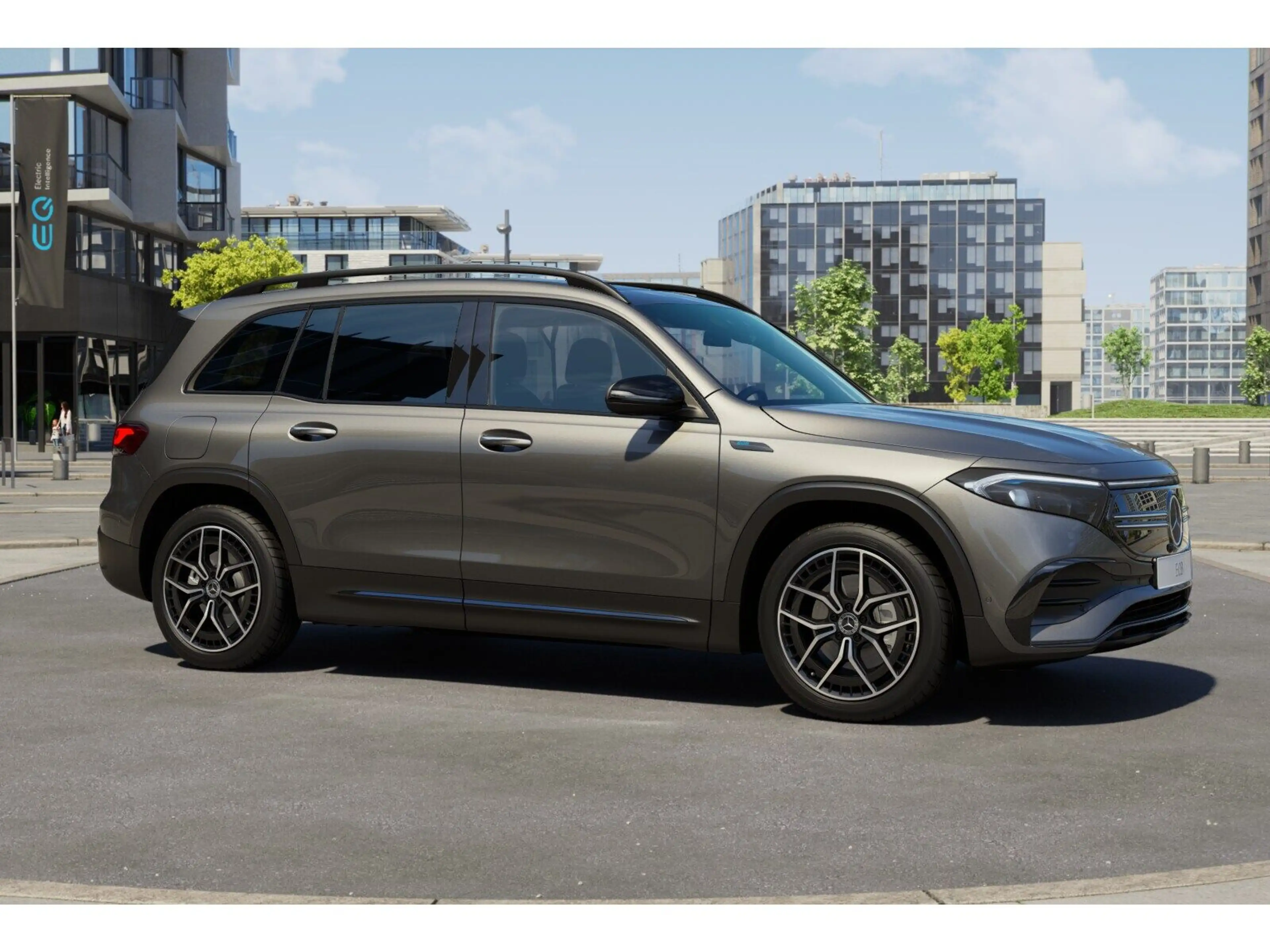 Mercedes-Benz EQB 300 4M AMG NIGHT DISTR KAMERA PANO SPUR PDC — photo 14