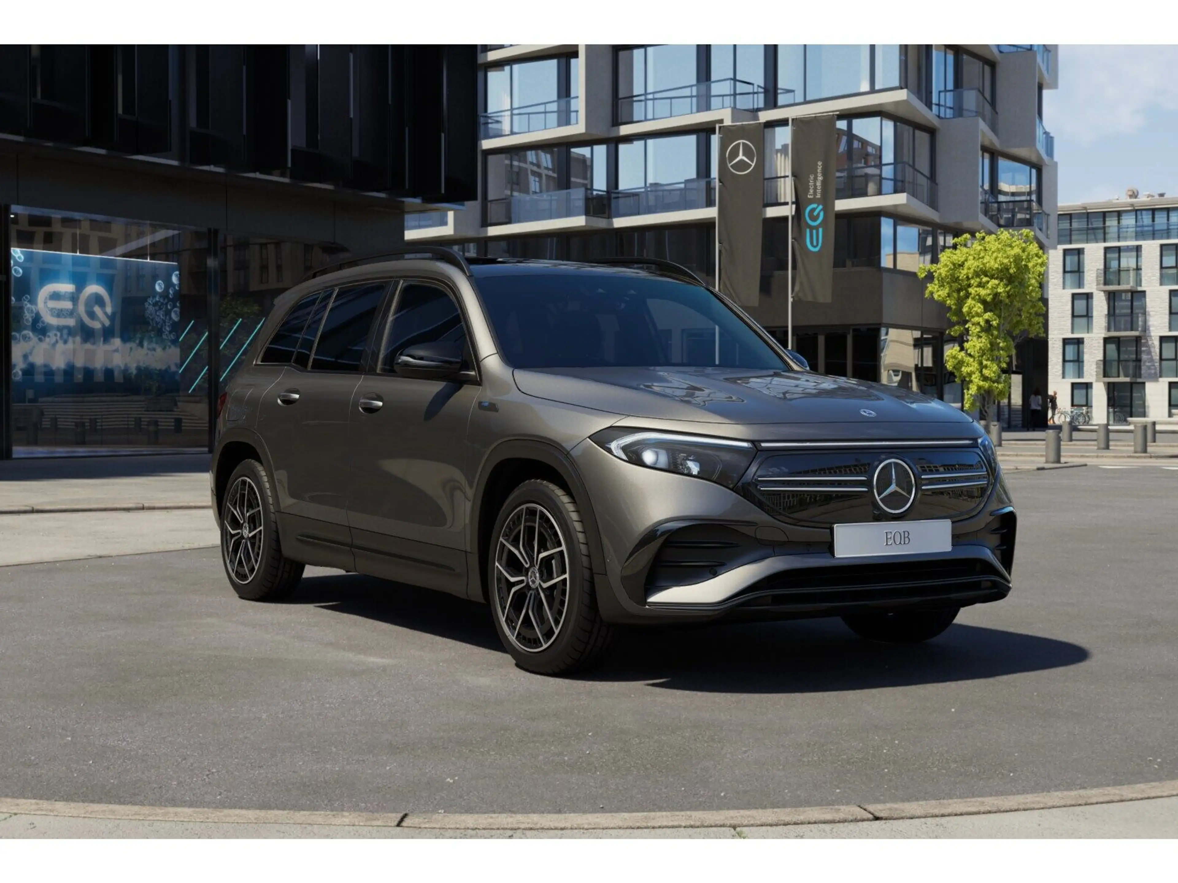 Mercedes-Benz EQB 300 4M AMG NIGHT DISTR KAMERA PANO SPUR PDC — photo 15