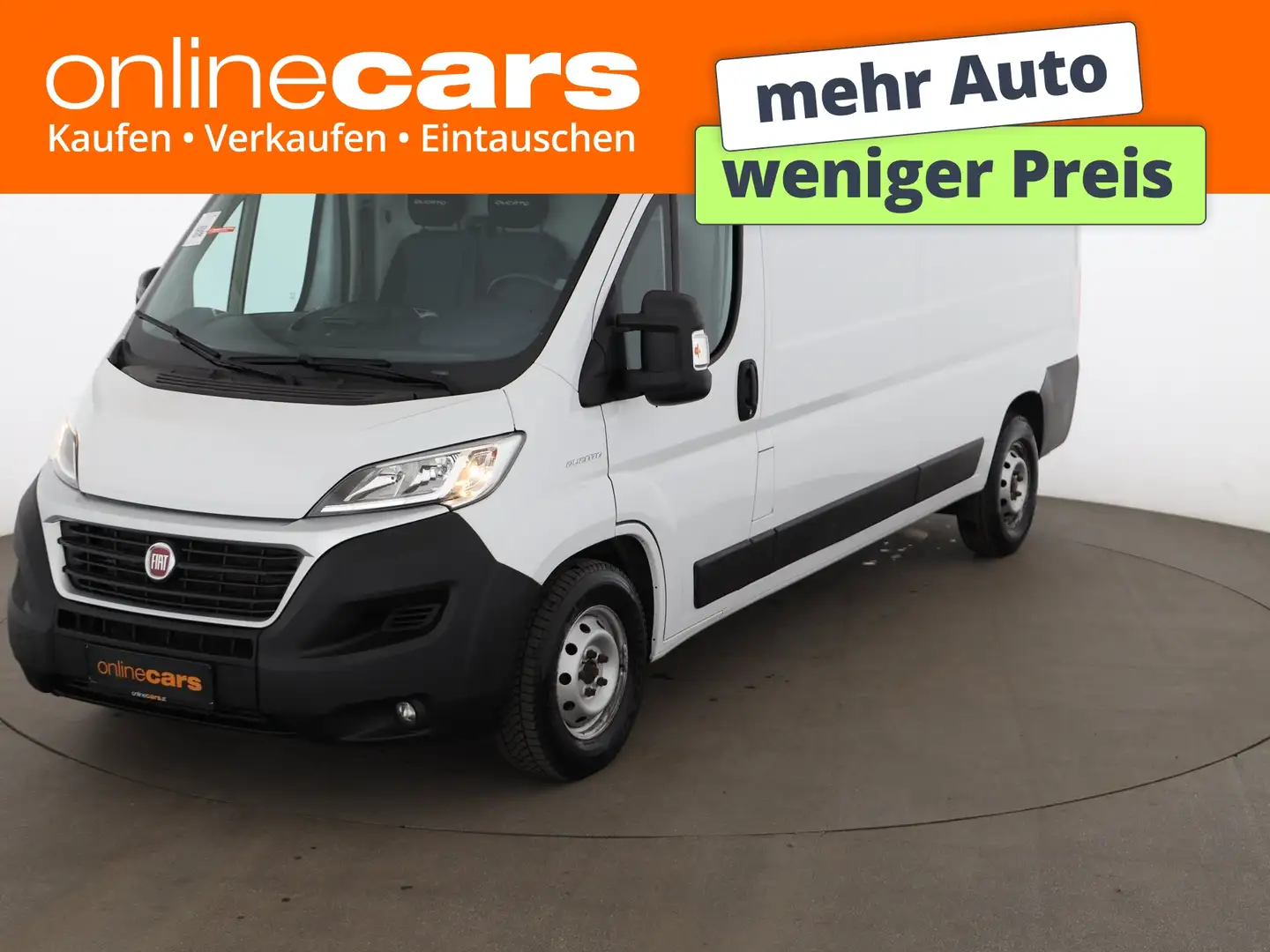 Fiat Ducato Kasten Maxi 150 Multijet NAVI R-CAM TEMP Weiß - 1