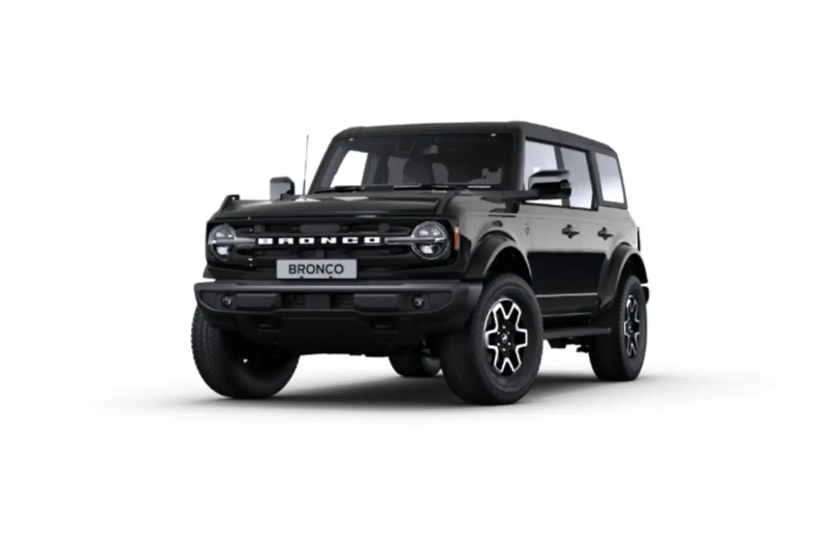 Ford Bronco OUTERBANKS 2.7 V6 NAVI*360*ACC*LED*SHZ* Schwarz - 2