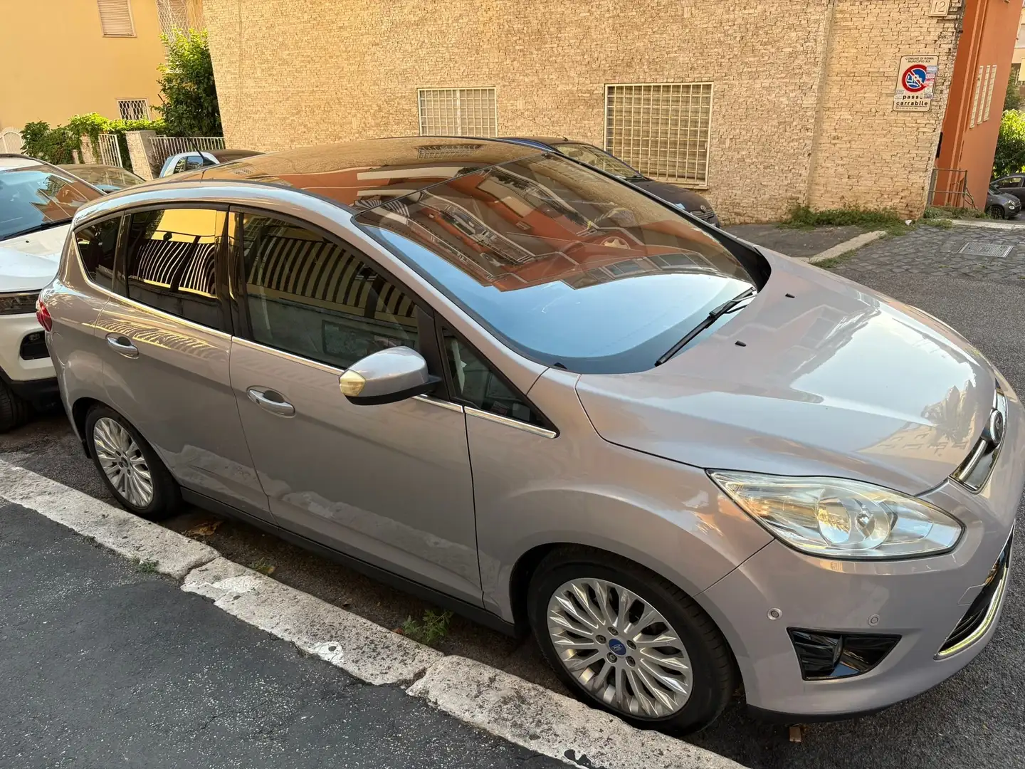 Ford C-Max C-Max 1.6 tdci Titanium 115cv dpf Argento - 2