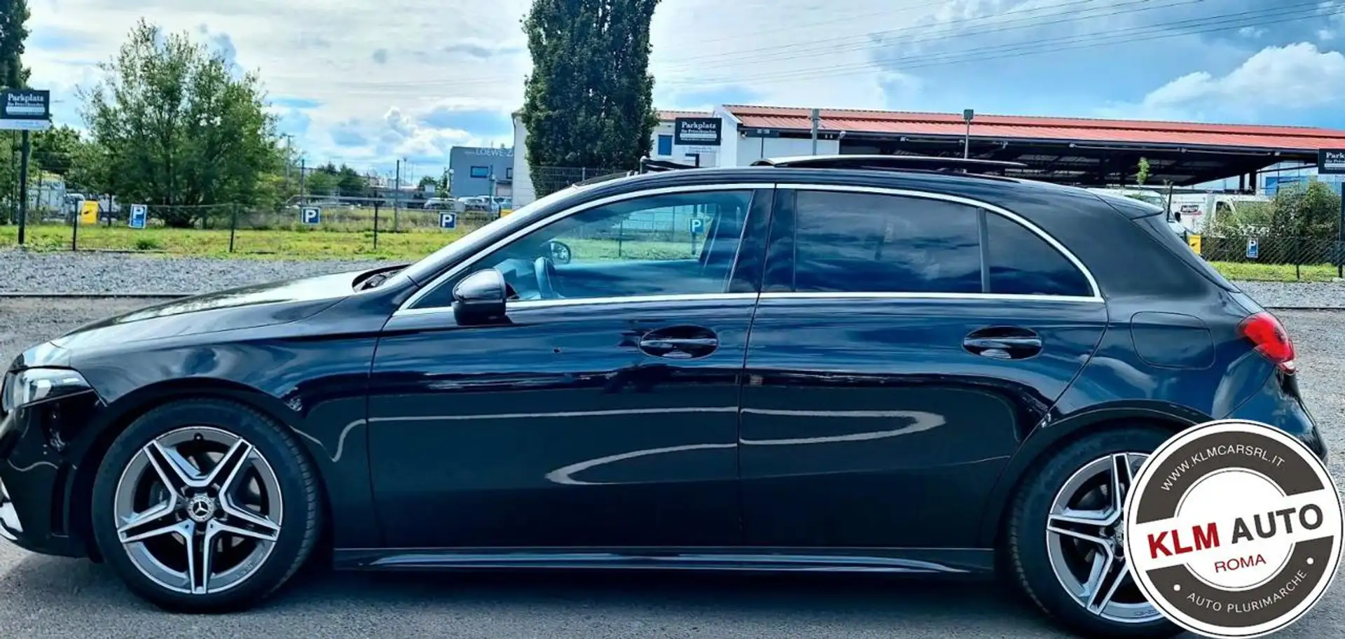 Mercedes-Benz A 180 Automatic Premium AMG Tetto Panoramico Nero - 2