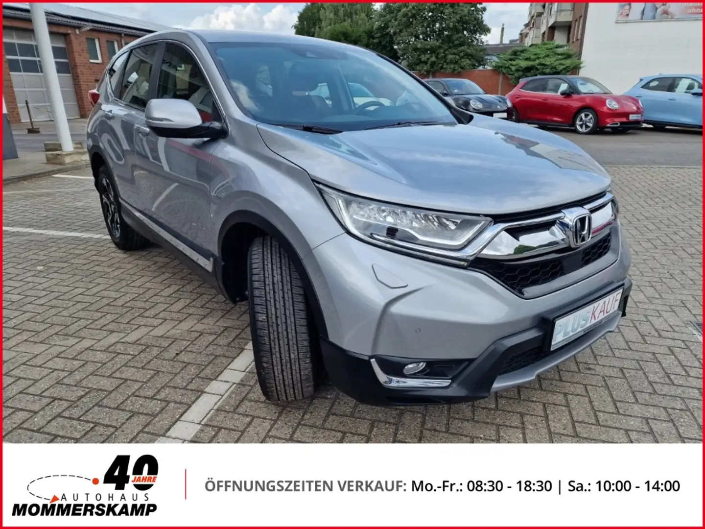 Honda CR-V 1.5 Elegance 4WD Turbo+Automatik+Allrad+Navi+LED+A Gümüş rengi - 2