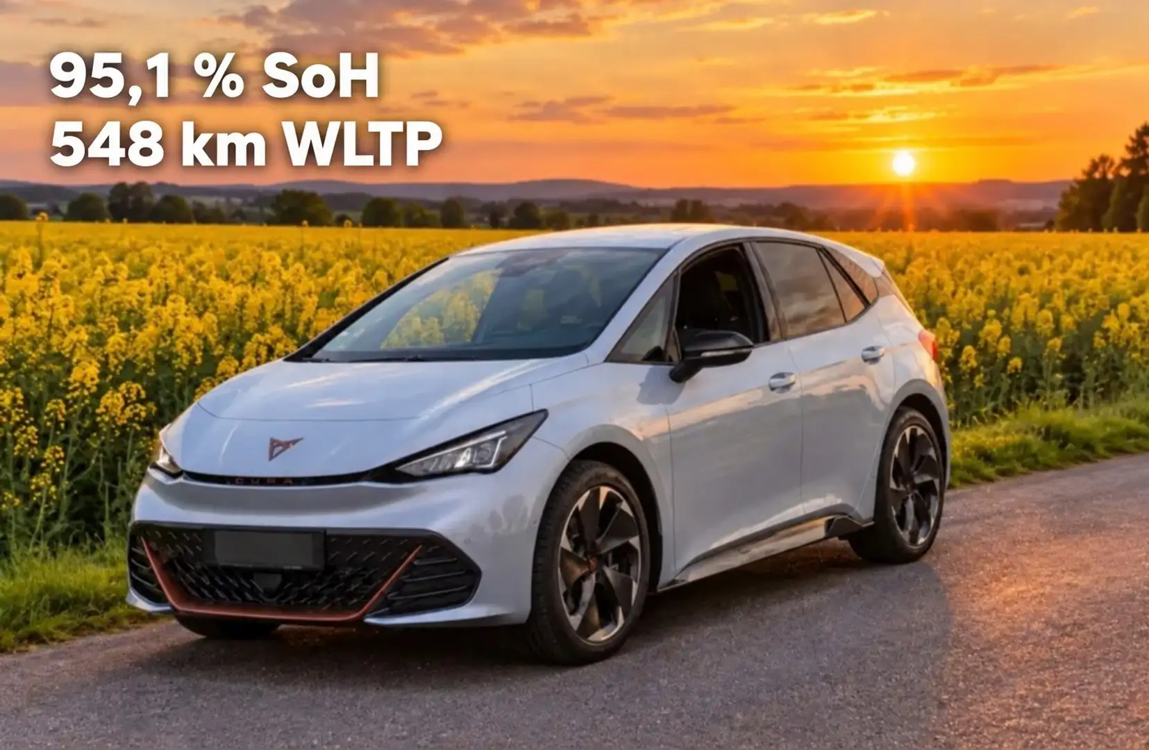 CUPRA Born SoH 95,1% 77kWh 5 Sitzer WLTP 548km 30tkm Silber - 1