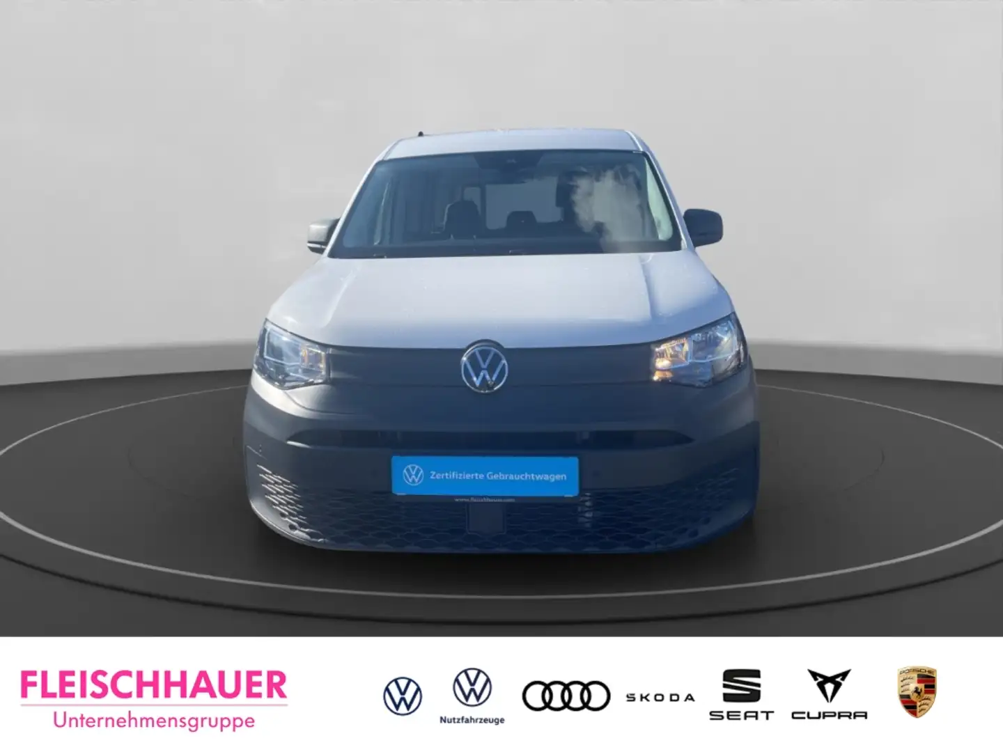 Volkswagen Caddy EcoProfi 2.0 TDI Kombi AHK-abnehmbar Navi Musikstr Bianco - 2