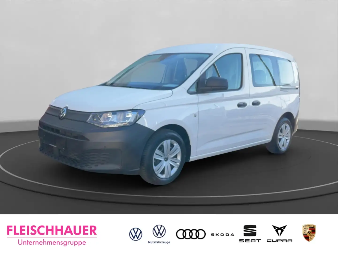 Volkswagen Caddy EcoProfi 2.0 TDI Kombi AHK-abnehmbar Navi Musikstr Bianco - 1