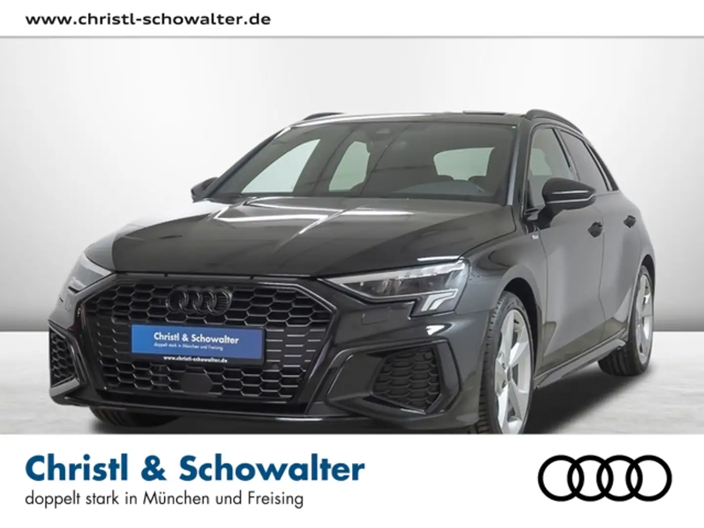 Audi A3 Sportback 35 TFSI S-tronic S line LED NAVI Schwarz - 1