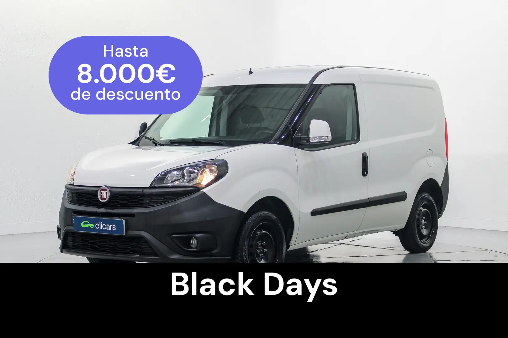Fiat Dobló Cargo 1.3Mjt SX 70kW Blanc - 1