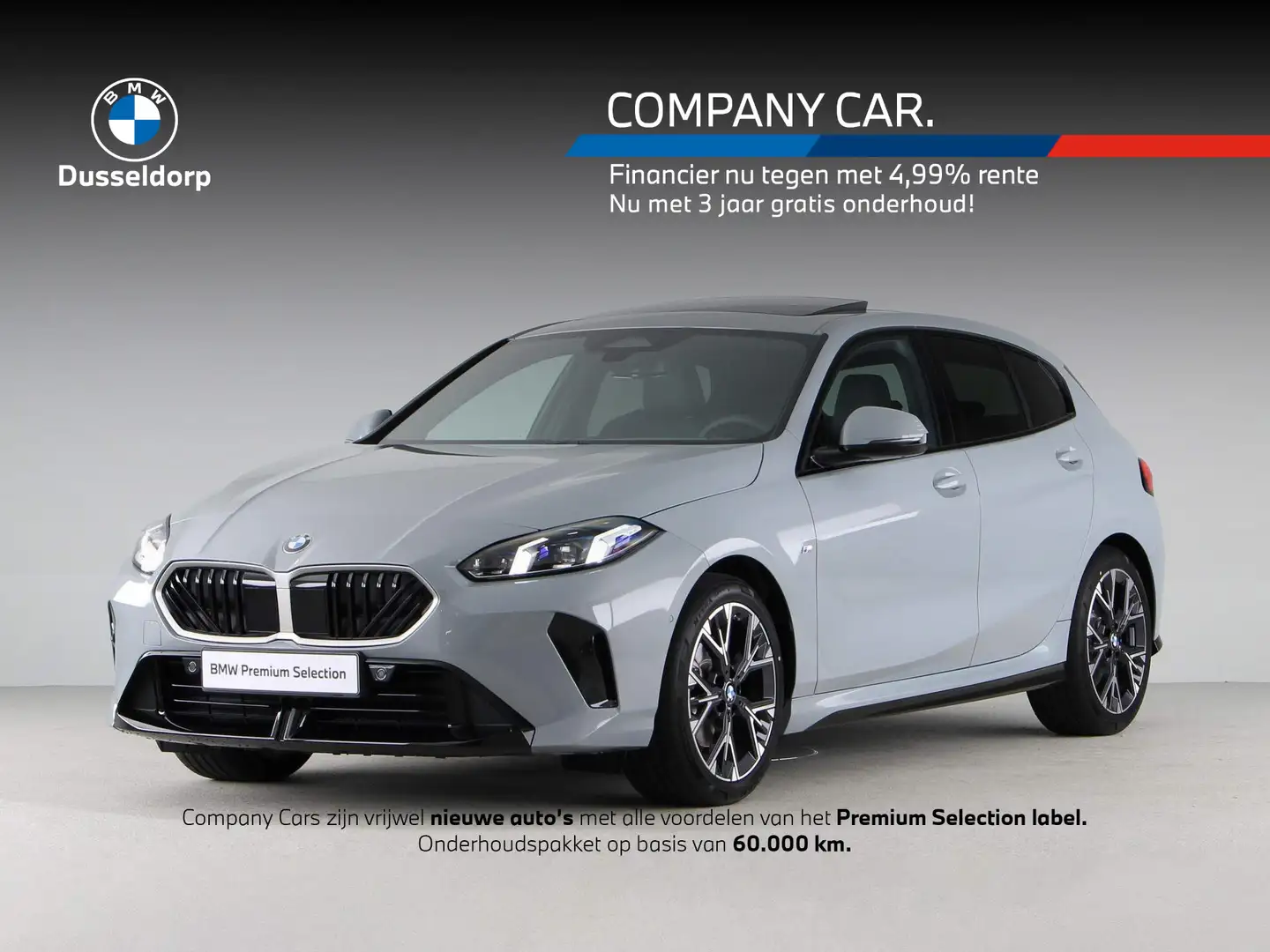 BMW 120 1 Serie 120i M-Sport Gris - 1