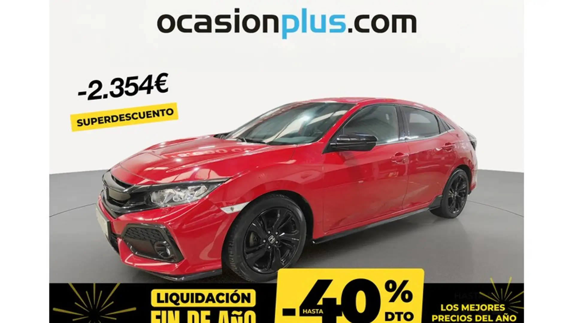 Honda Civic 1.0 VTEC Turbo Executive Rouge - 1