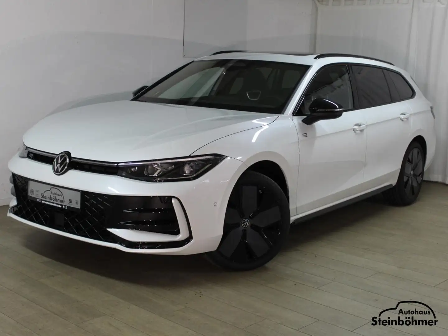 Volkswagen Passat Variant Passat R-Line 2.0 TDI DSG BlackStyle Panorama AHK Blanc - 2
