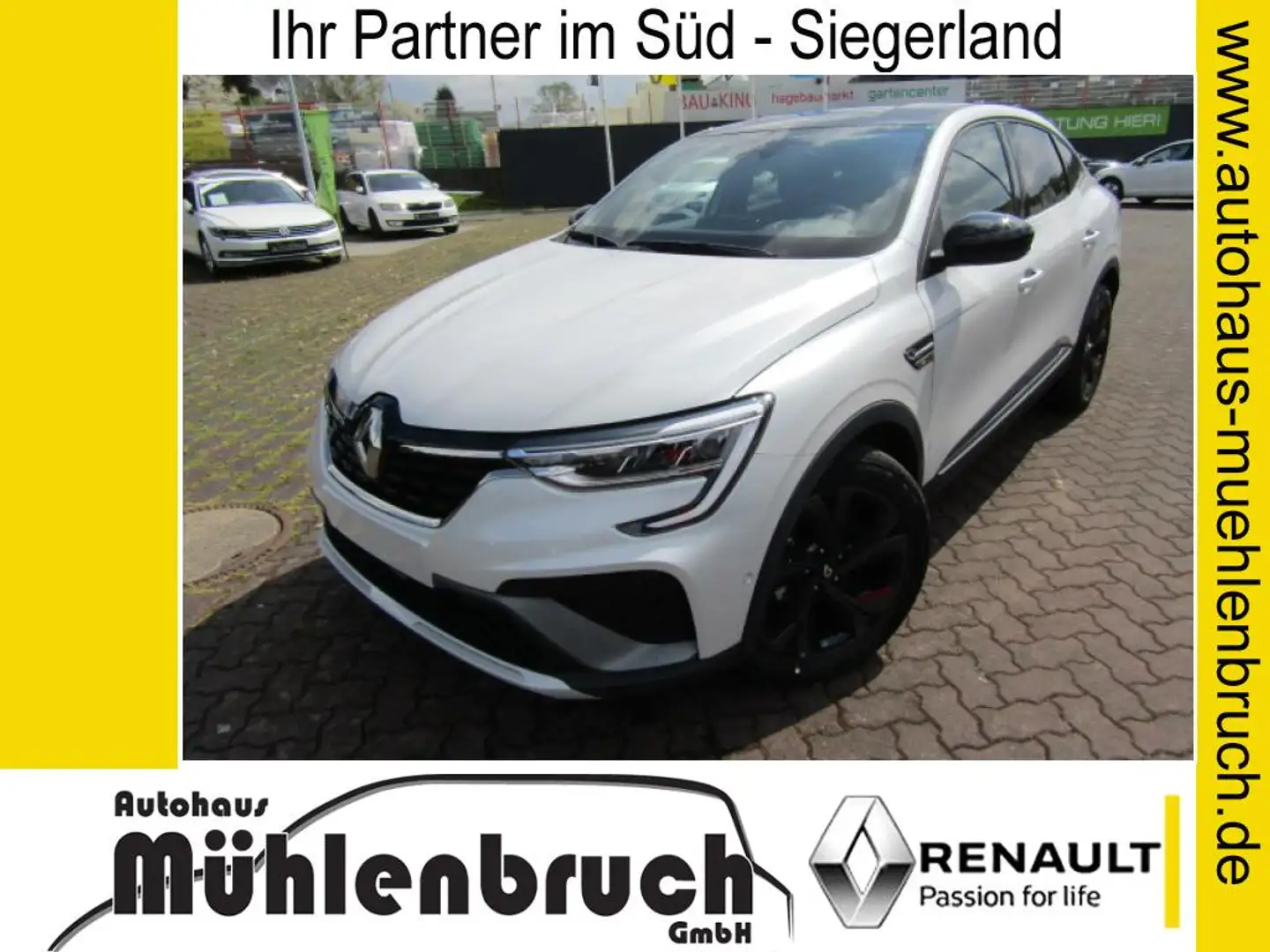 Renault Arkana TCe 140 EDC R.S. LINE (RJL) Weiß - 1