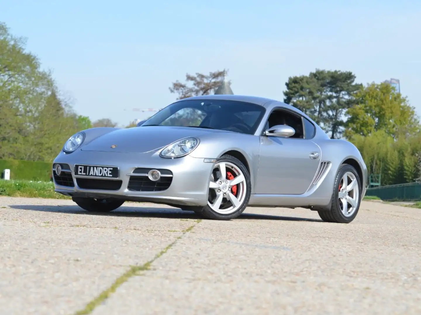 Porsche Cayman S 3.4L 295 TIPTRONIC Gris - 2