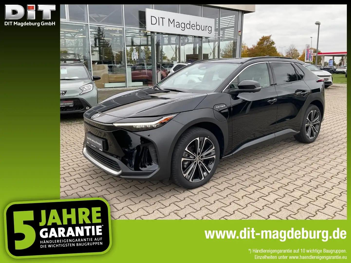 Toyota bZ4X FWD ACC+LED+Navi+SHZ+2xKlima+360+4xSHZ+JBL Černá - 1