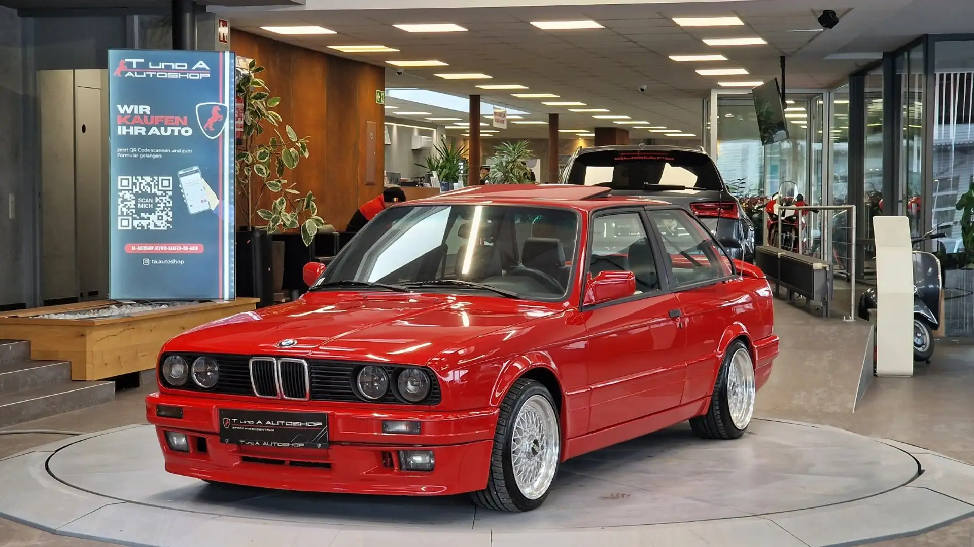 BMW 325 i M-Tech 2 *Schiebedach*Heckspoiler*16Zoll Rot - 1