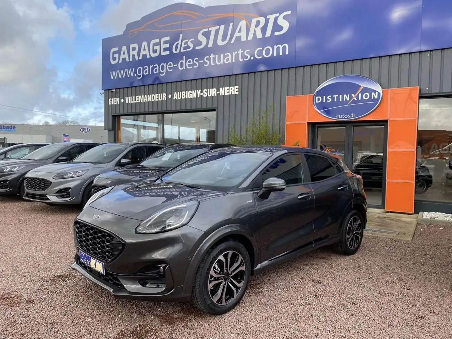 Ford Puma 1.0 ECOBOOST MHEV - 125 S\u0026S - ST-LINE Gris - 1