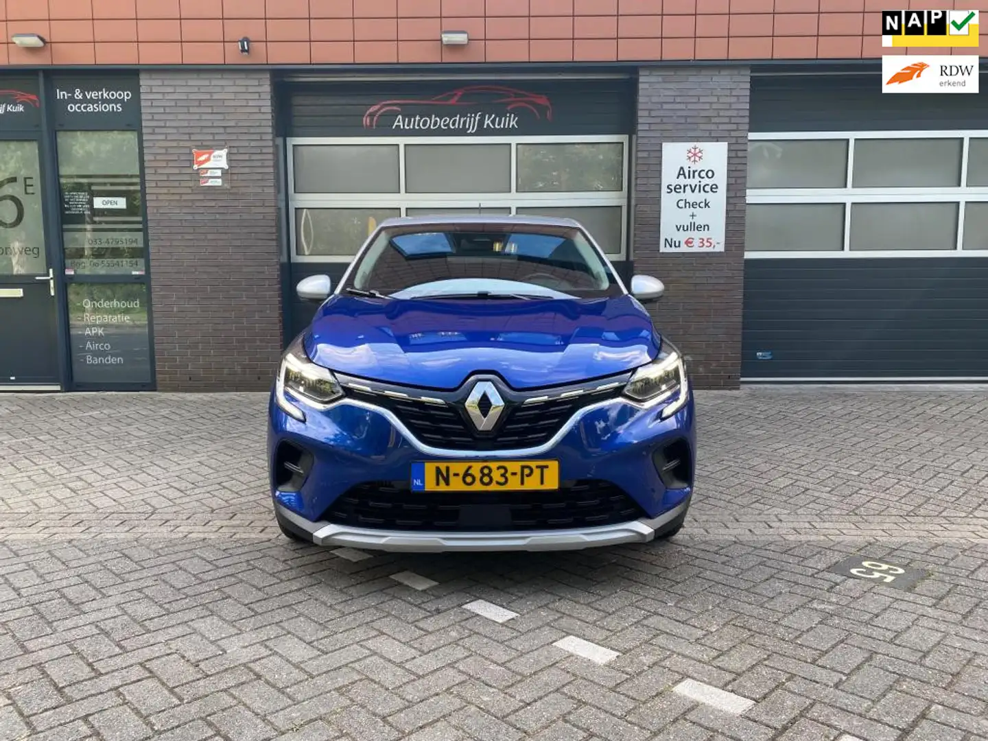 Renault Captur 1.3 TCe 140 Intens automaat lage km stand Blue - 1