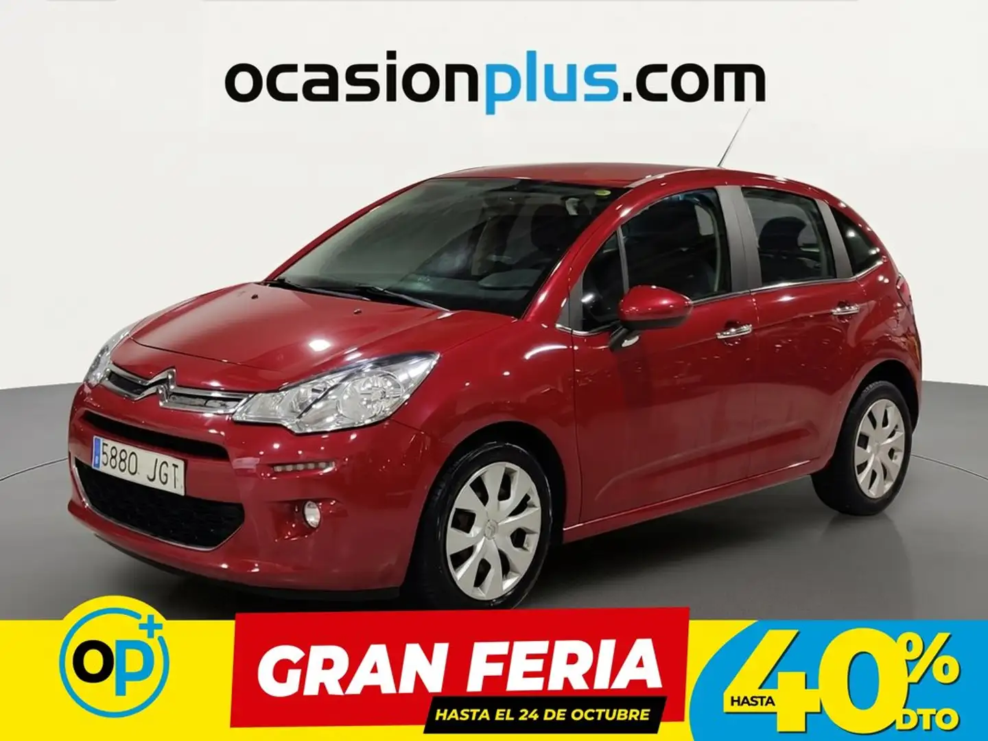 Citroen C3 1.4HDi Tonic 70 Rojo - 1