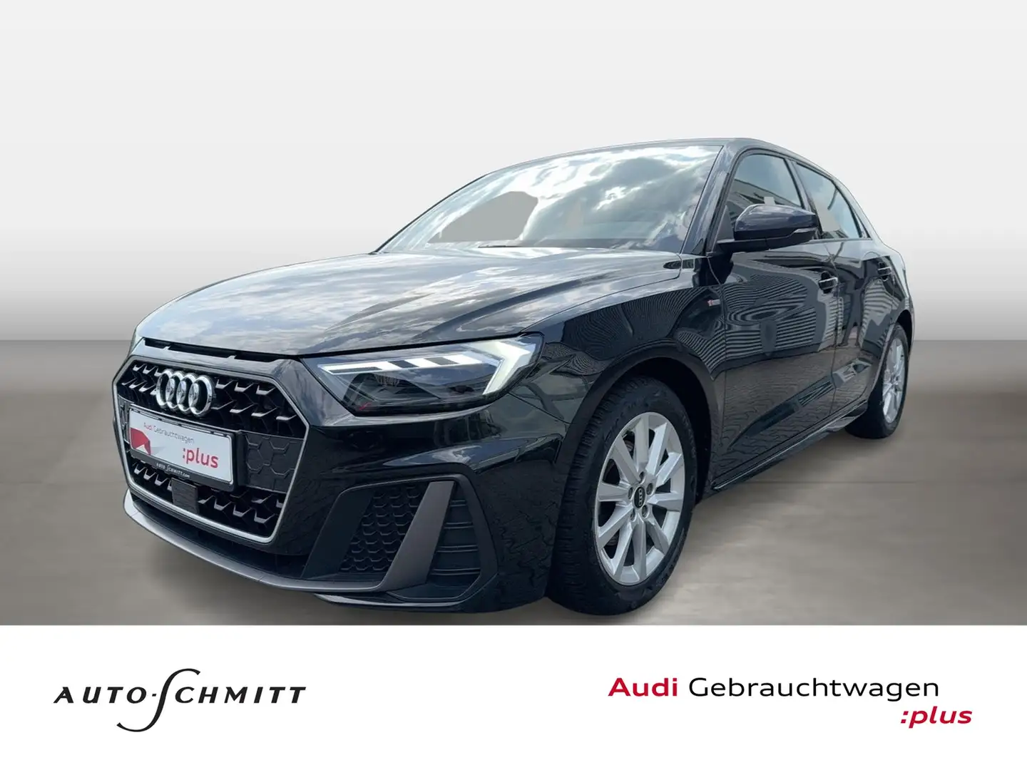 Audi A1 Sportback 30 TFSI S line Teilleder LED Navi Vir... Zwart - 1