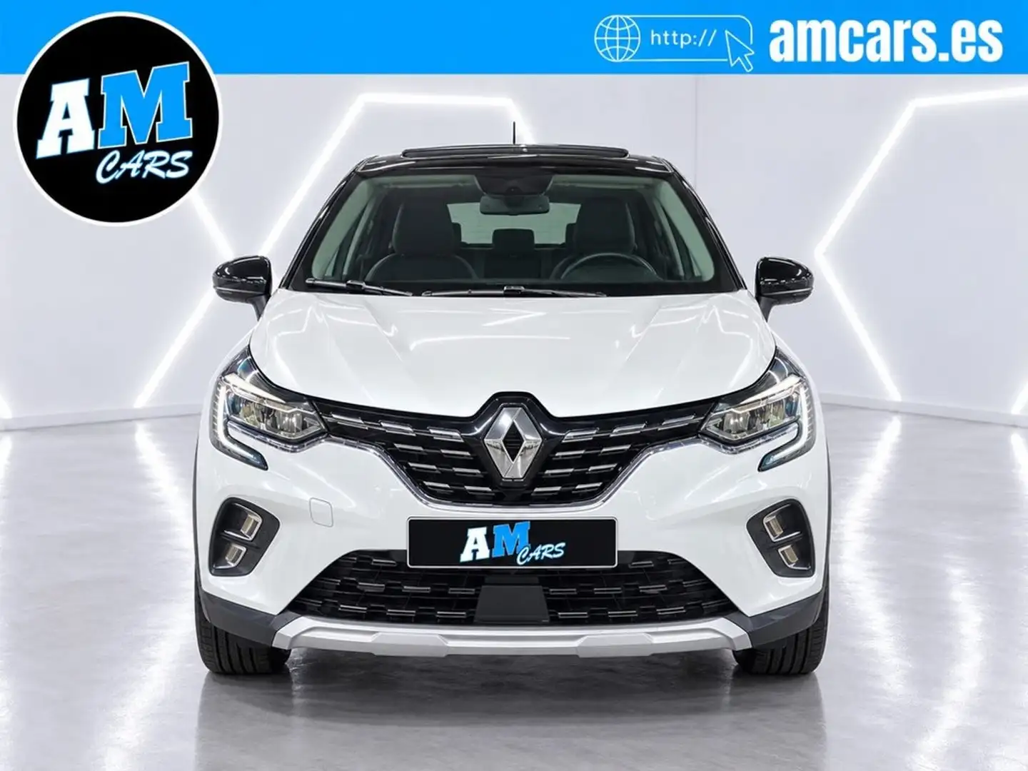 Renault Captur Intens TCe 140CV GPF Micro Hibrido Blanco - 2