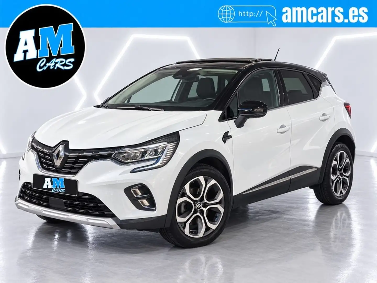Renault Captur Intens TCe 140CV GPF Micro Hibrido Blanco - 1