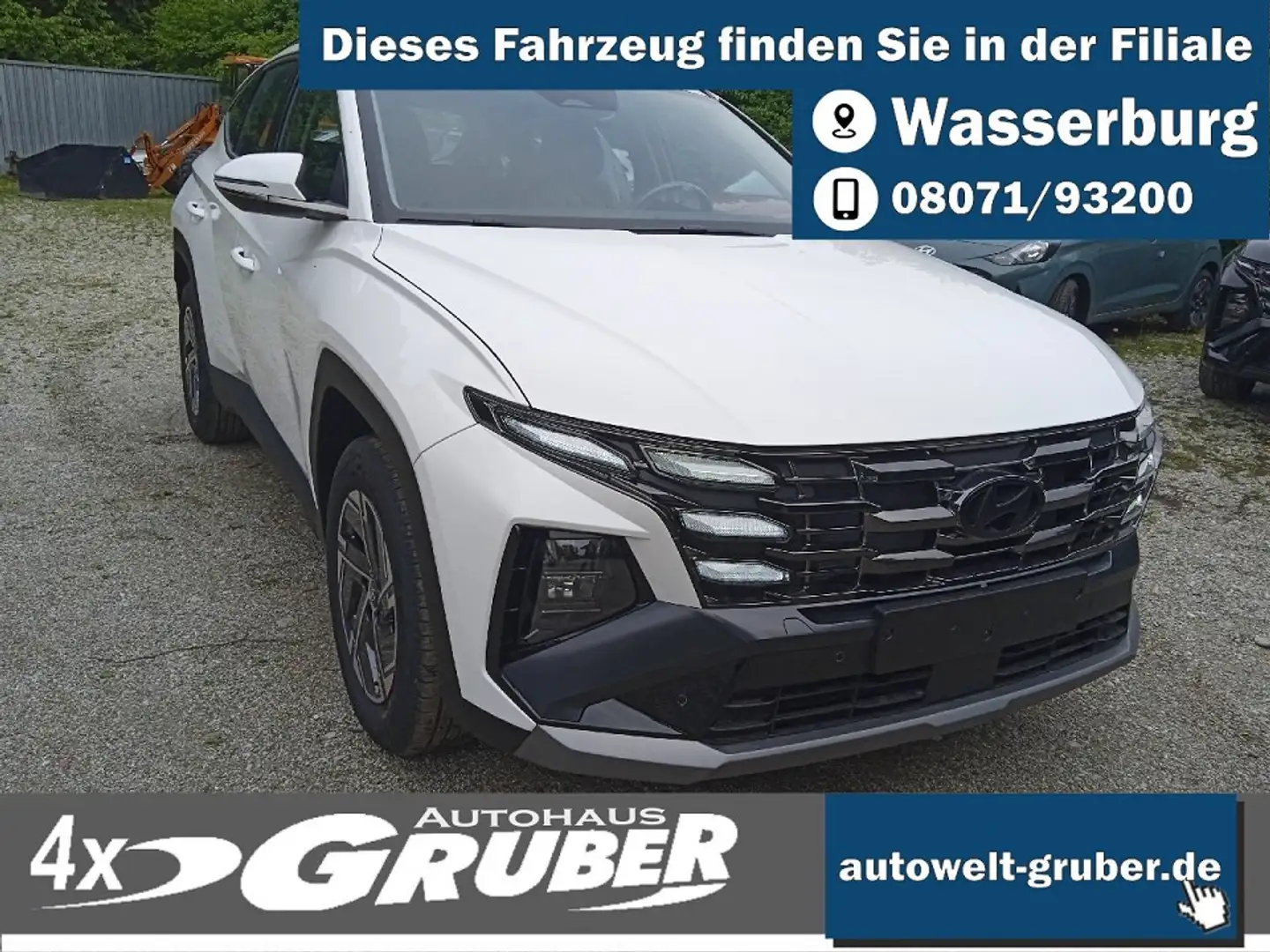 Hyundai TUCSON Facelift 160 PS SELECT+Design-Paket+Navigation+ LE Wit - 1