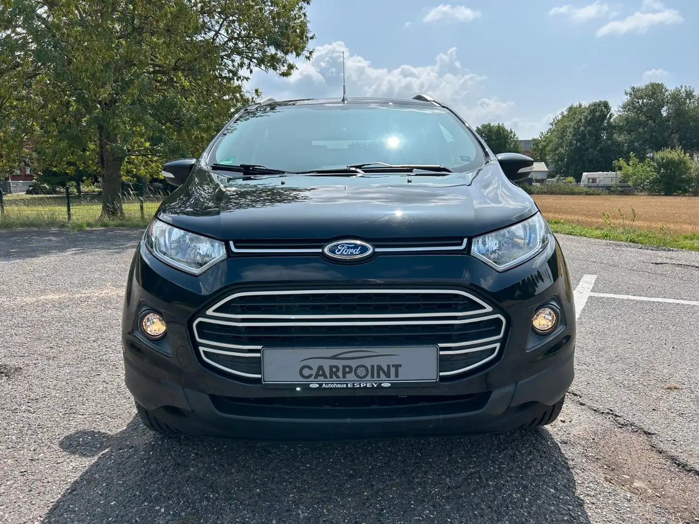 Ford EcoSport Trend AHK 1.Hand PDC Klimaaut. Чорний - 2