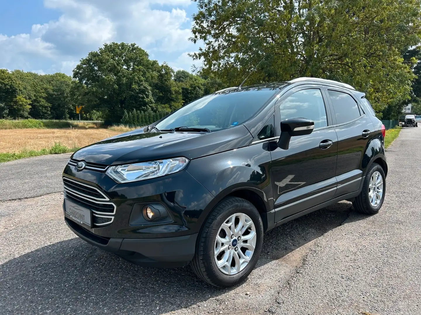 Ford EcoSport Trend AHK 1.Hand PDC Klimaaut. Чорний - 1