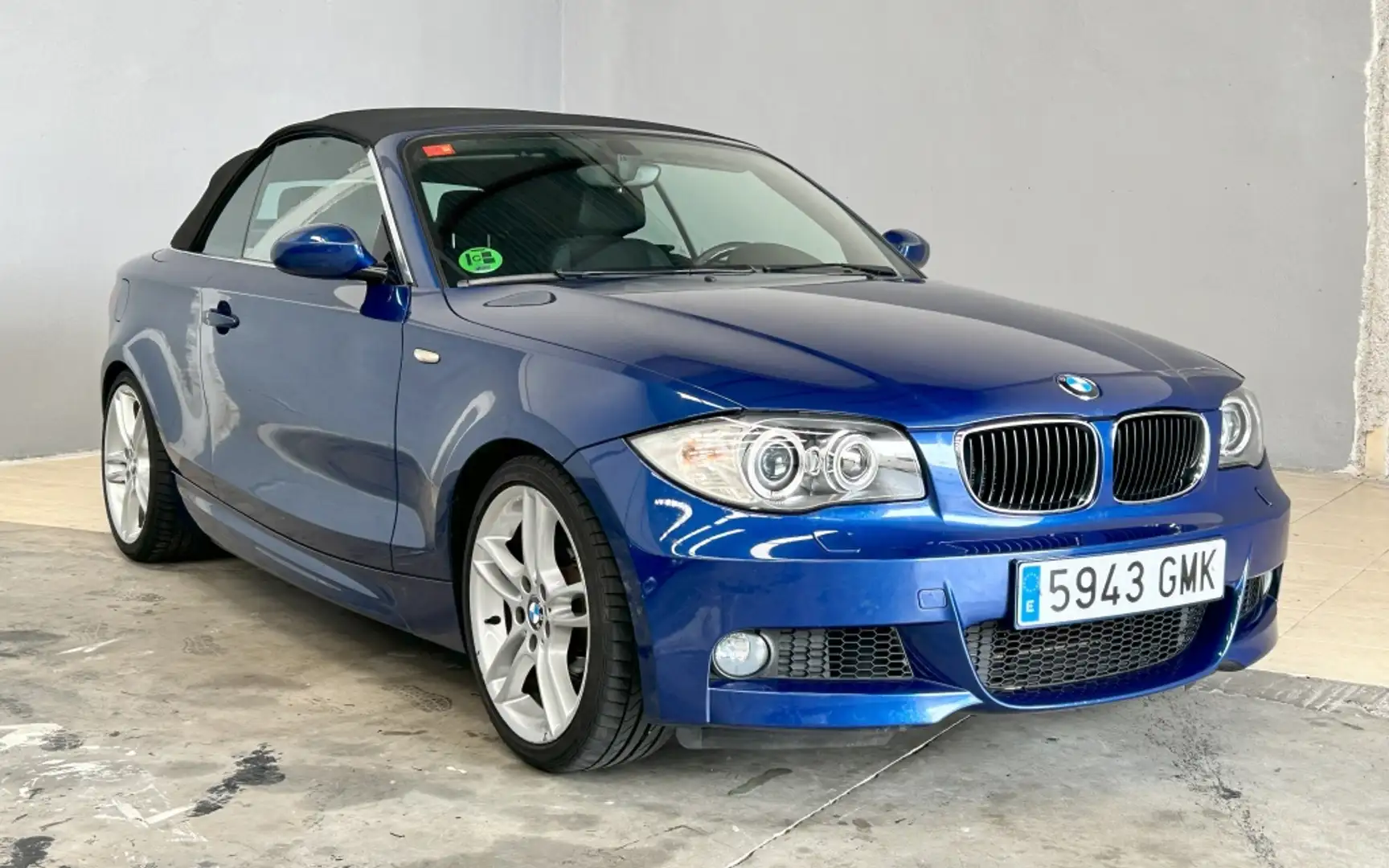 BMW 118 118i Cabrio Azul - 2