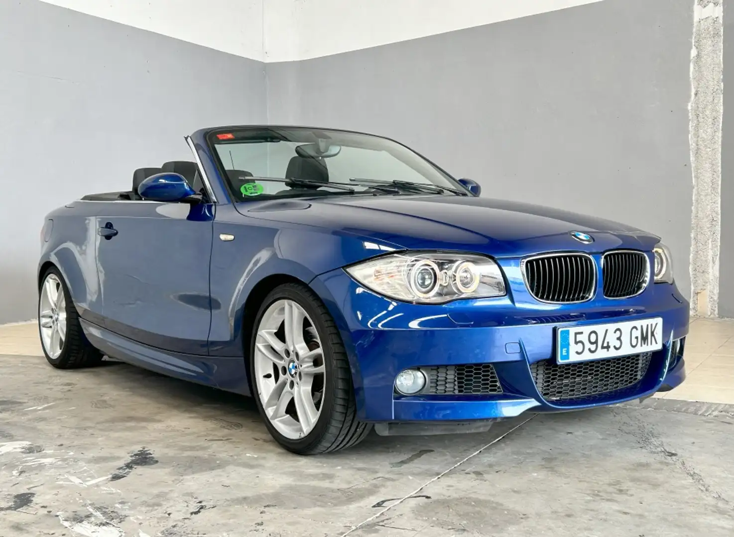 BMW 118 118i Cabrio Azul - 1