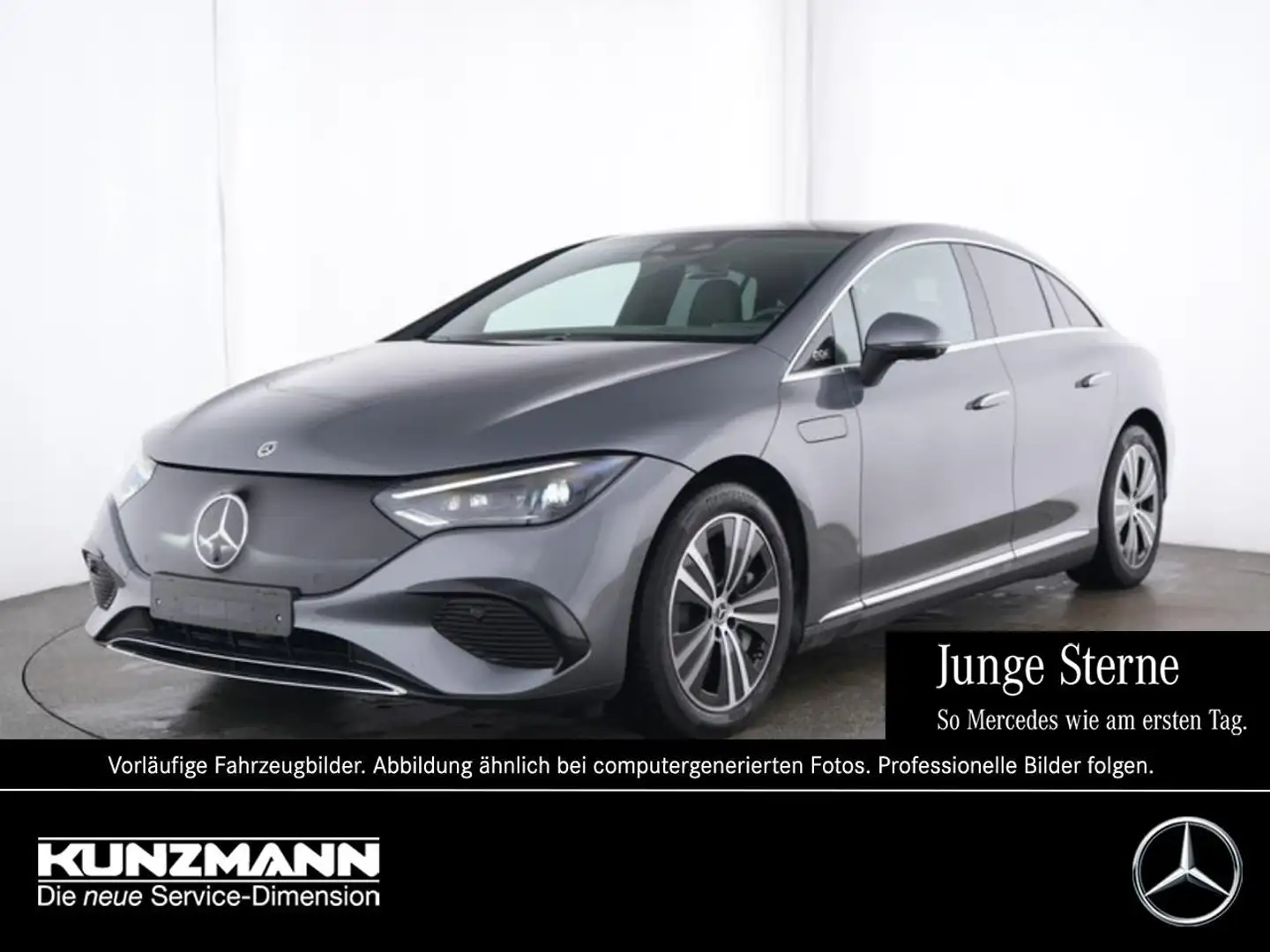 Mercedes-Benz EQE 350 + Electric Art Panorama Distronic AHK Gris - 1